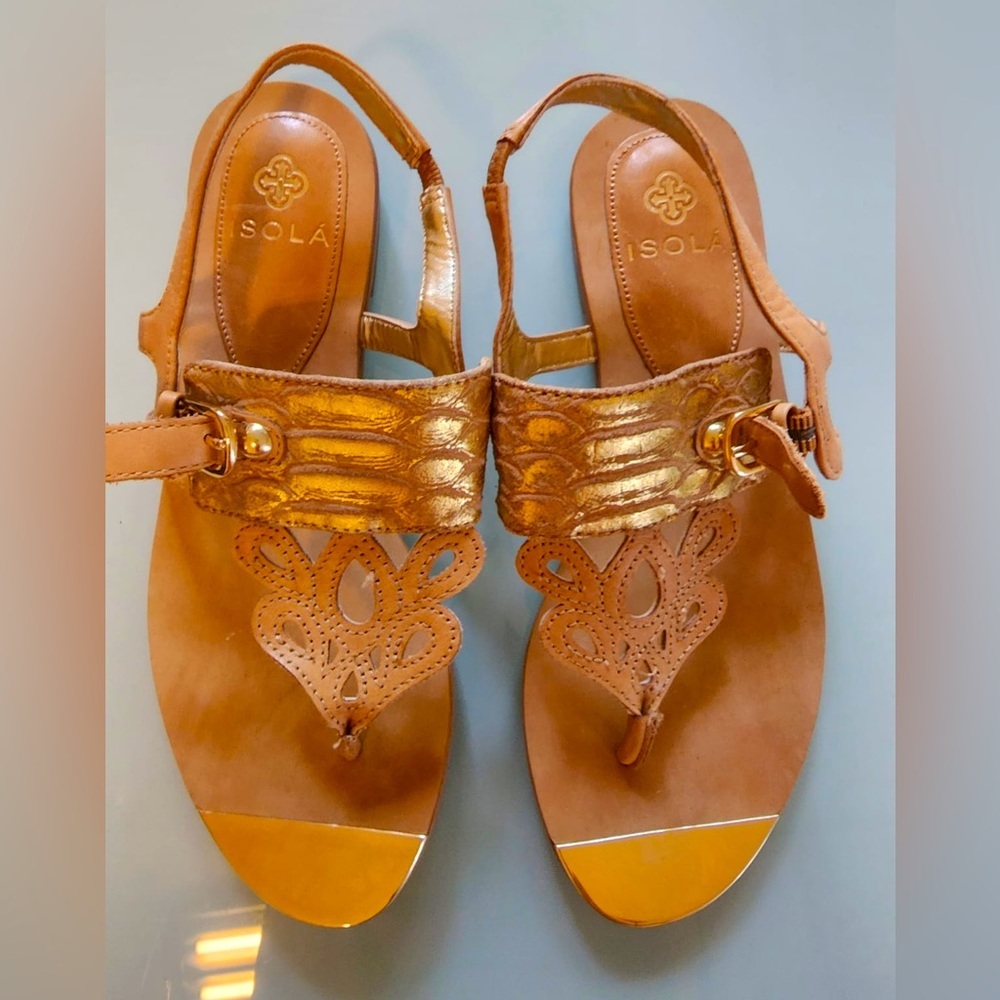 Isola - leather sandal size 6 - Picture 3 of 5
